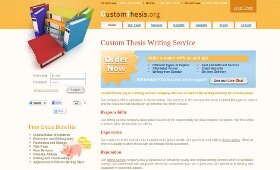 Customthesis writing services